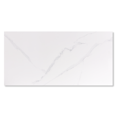 (Cut Sample) Carrara Nouveau Matt Porcelain Tiles  - 600x1200mm