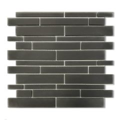 (Cut Sample) Couture Black Glass Mosaic