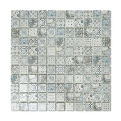 (Cut Sample) Zelige Green Mosaic Wall Tiles for splashbacks